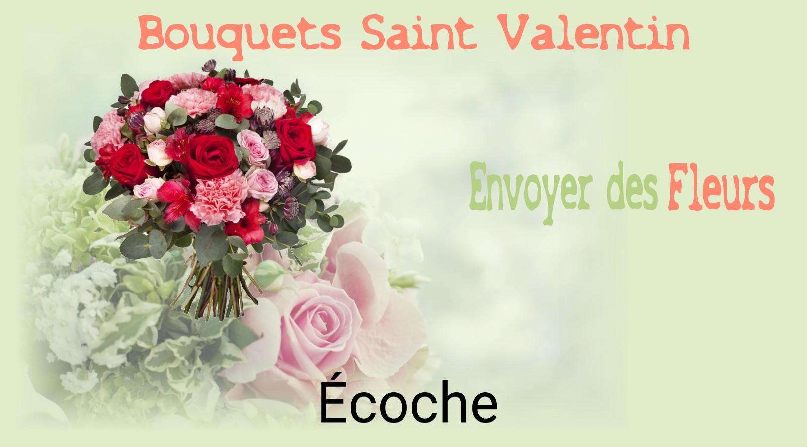 Roses de Saint-Valentin livrées à Écoche